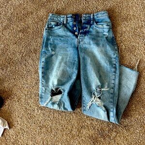 Old navy blue bootcuts size 4!